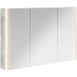  Kupaonski ormar s ogledalom Betonski sivi 103,5 x 15,5 x 70 cm | shoptok.hr