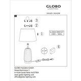 Globo namizna svetilka | Shoptok.si