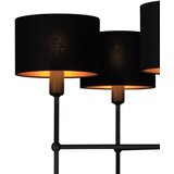  Luster na šipci MADELA 5xE14/40W/230V crna | Eponuda.com
