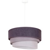  Duolla - Luster na sajli TRIO 1xE27/15W/230V, prečnik 45 cm, antracit/siva/bela | Eponuda.com