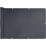 Balkonski zaslon za privatnost antracit 400 x 90 cm PVC | shoptok.hr