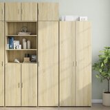 vidaXL Uski ormarić za pohranu boja hrasta 45 x 42,5 x 225 cm drveni Cijene