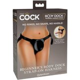 King Cock Elite Beginner&#39;s Body Dock - donji dio na kopču (crni) | shoptok.hr