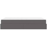  Okvir kreveta s madracem Ostalo 2 kom. Siva PVC 120 x 200 cm | Shoptok.si