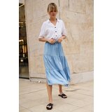 Marisse Women's Skirt L-Sc-4609 L.Blue | Shoptok.si