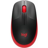 Logitech m190 1000dpi crveni bežični optički miš  Cene