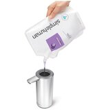 simplehuman Željezni automatski dozator sapuna u mat srebrnoj boji 266 ml – | shoptok.hr