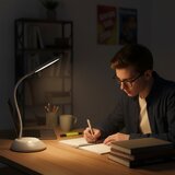  LED prigušiva punjiva stolna lampa VISUA LED/5W/5V 3000-5000K siva | Eponuda.com