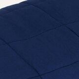  Teška deka plava 120 x 180 cm 9 kg od tkanine | shoptok.hr