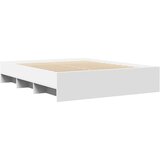  Okvir za krevet bijeli 150x200 cm konstruirano drvo | shoptok.hr
