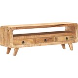 TV ormarić 117 x 30 x 41 cm od masivnog grubog drva manga | shoptok.hr