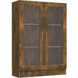 Vitrina boja dimljenog hrasta 82,5x30,5x115cm konstruirano drvo | shoptok.hr
