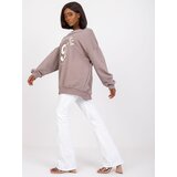 FANCY Sweatshirt-FA-BL-7650.40-dark beige | ePonuda.com