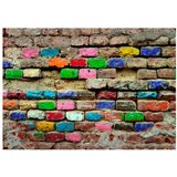  Samoljepljiva foto tapeta - Colourful Bricks 294x210 | shoptok.hr