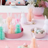Meri Meri set 8 papirnatih okraskov honeycomb spring bunnies | Shoptok.si