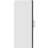 vidaXL Stenska kuhinjska omarica s polico 2 pcs Črna 30 x 31 x 80 cm | Shoptok.si