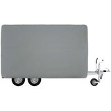  Navlaka za prikolicu za konje siva 396x178x250 cm netkana tkanina | shoptok.hr