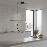  LED luster na sajli ODETTA LED/42W/230V 4000K crna | Eponuda.com