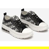 Resti Black patterned women's platform sneakers Neriwas - Footwear | Shoptok.si