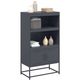  Visoka komoda antracit 68,5x38,5x123,5 cm čelična | shoptok.hr