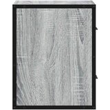 vidaXL Zidni noćni ormarići 2 kom Sivi Sonoma 40x31x39,5 cm | shoptok.hr
