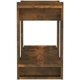 Ormarić za knjige / pregrada boja dimljenog hrasta 80x30x51 cm | shoptok.hr