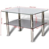 vidaXL stolić za Kavu Stakleni 2 Površine | shoptok.hr