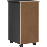  Gležnji kabinet Siva 34 x 39 x 65,5 cm Masivno borovo les, (5000263263) | Shoptok.si