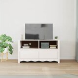 TV ormar Drammen Bijelo 99 x 43 x 55 cm Čvrsto borovo drvo | Eponuda.ba