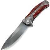 Vanjski sklopivi nož YC-39077 - Tip2 / Siva / Crvena KP39077 Cene