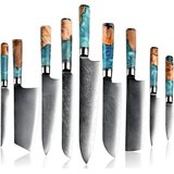  Set damašćanskih kuhinjskih noževa SH-38067 - Plava KP38067 | shoptok.hr