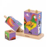 Viga puzzle kockice - životinje sa farme | ePonuda.com