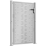  Vrtna vrata 100x125 cm od korten čelika, kvadratni dizajn | shoptok.hr