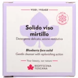 Biofficina Toscana čvrsto sredstvo za čišćenje lica od borovnica
