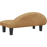  Krevet za pse smeđi 70x52x30 cm baršunasti | shoptok.hr