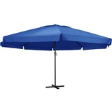  Zunanji senčnik z aluminijastim drogom 500 cm sinje moder | Shoptok.si