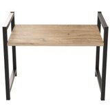 Hanah home kuhinjska polica malta atlantic pine black | ePonuda.com