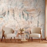  Foto tapeta - Greek laurels - faded composition with leaves on a beige patterned background 400x280 | shoptok.hr