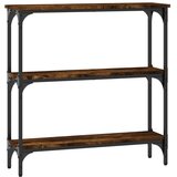  Konzolni stol boja hrasta 75 x 22,5 x 75 cm konstruirano drvo | shoptok.hr