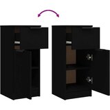vidaXL Komoda bijela 30 x 30 x 70 cm od konstruiranog drva | shoptok.hr