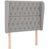 Box spring postelja z vzmetnico svetlo siva 90x190 cm blago, (20791395) | Shoptok.si