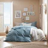 Esposa posteljnina 240/220 cm saten barve petroleja | Shoptok.si