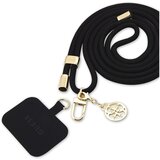 Guess crossbody cord 4G charm gold/black ovitek za telefon vijolična | Shoptok.si