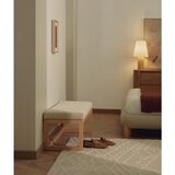 Kave Home Bež/u prirodnoj boji podstavljena klupa Loya – | shoptok.hr