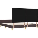  Krevet Temelj Tamnosmeđi 180x200 cm Tkanina | shoptok.hr