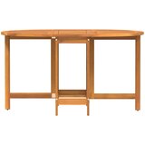  Stol za vrt Smeđa 110 x 60 x 72 cm Čvrsto drvo akacije | shoptok.hr