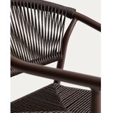 Kave Home Smeđa vrtna stolica od ratana Livadia – | shoptok.hr