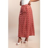 Fenzy Plus Size Krilo S Potiskom, Rdeče | Shoptok.si