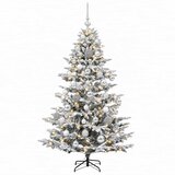  Umjetno božićno drvce s kuglicom 150 cm 150 LED lampica | shoptok.hr