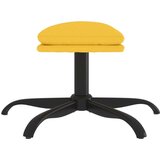  Stolček za noge gorčično rumen 60x60x36 cm blago, (20772400) | Shoptok.si